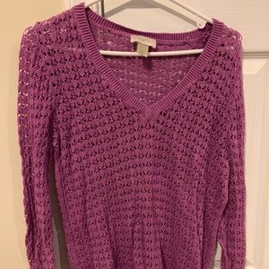 Knit sweater from loft
